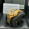 Replica AP Royal Oak Offshore Chronograph Rose Gold Silver Dial