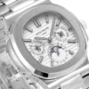 Replica Patek Philippe Nautilus Silver Dial