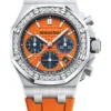 Replica AP Royal Oak Offshore Chronograph Steel Orange Dial