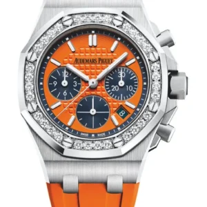 Replica AP Royal Oak Offshore Chronograph Steel Orange Dial