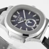 Replica Patek Philippe Nautilus Blue Dial Rubber Strap