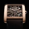 Replica Cartier Tank MC Men Automatic Leather Strap